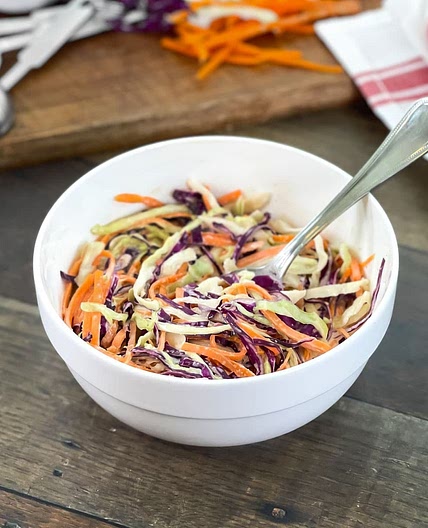 The Perfect Coleslaw For Pulled Pork Recipe