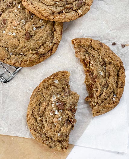 Coffee Toffee Cookies
