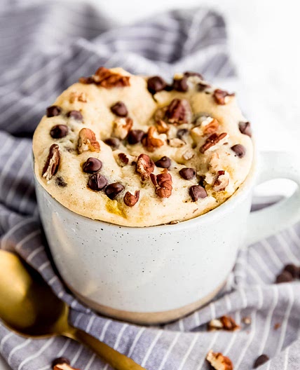 Banana Bread Mug Cake (Vegan)