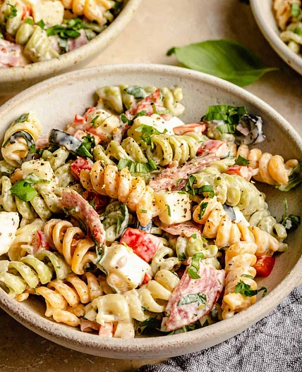 Creamy Italian Pasta Salad