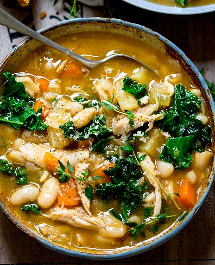 Tuscan Style Chicken Soup