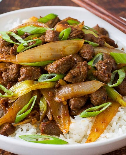 Mongolian Lamb Stir Fry Recipe