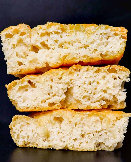 No-Knead Vegan Focaccia Bread