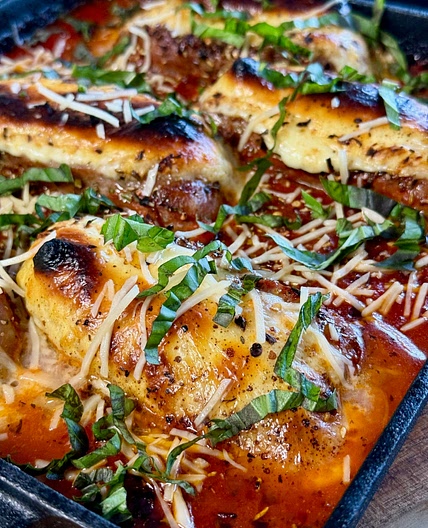 Blackstone Pizza Oven Stuffed Sausages