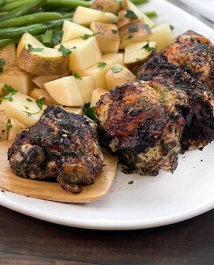 Air Fryer Ranch Chicken Thighs Recipe