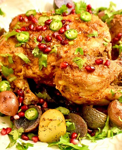 Roast Chicken (Pakistani Steam Roast)