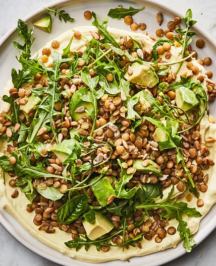 Big Green Lentil Salad