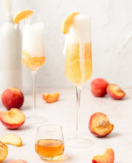 Peach Bellini's