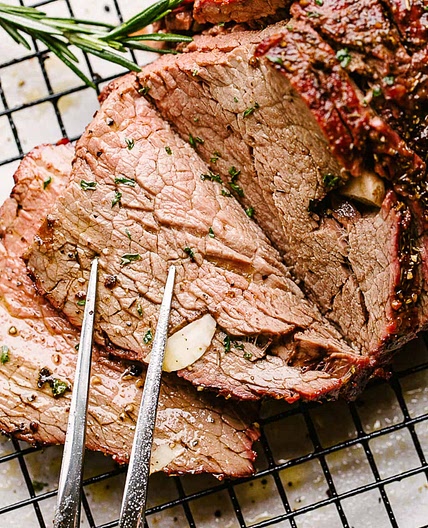 Rosemary Garlic Roast Beef Recipe
