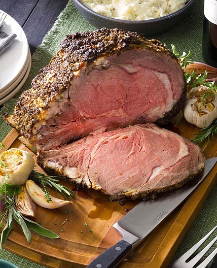 Herb-Crusted Prime Rib