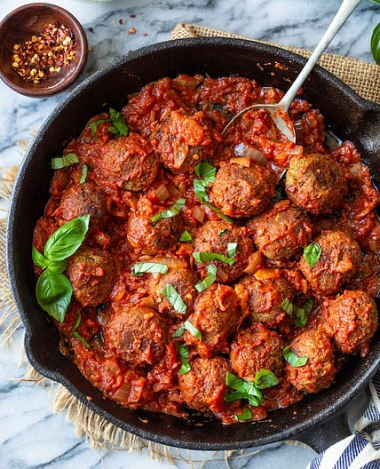 Vegan Lentil Meatballs