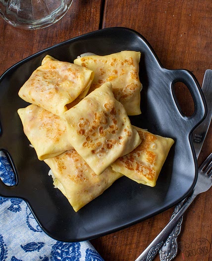 Savory Crepes with Chicken