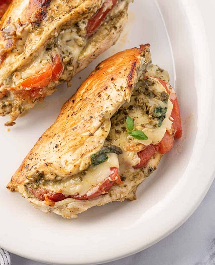 ​​Pesto Stuffed Chicken