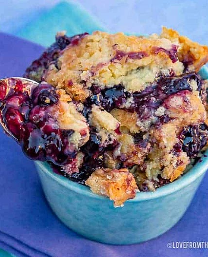 Blueberry Dump Cake