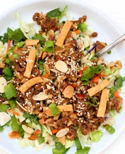 Instant Pot Egg Roll Bowls