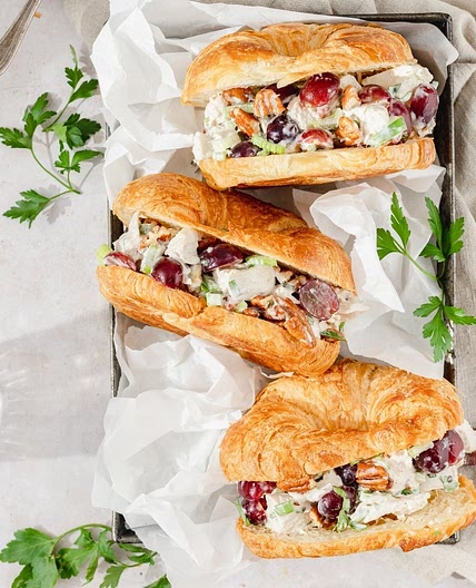 The Best Chicken Salad with Grapes and Pecans