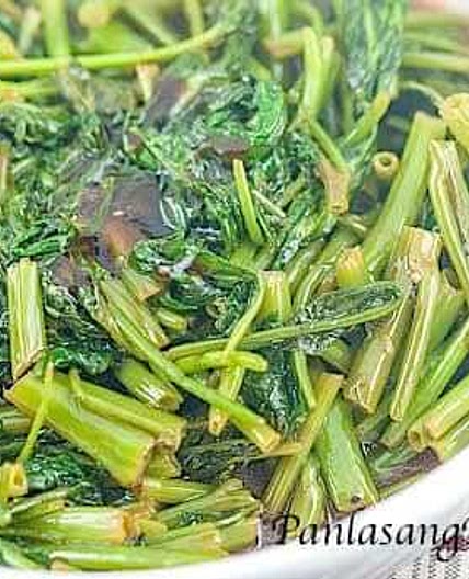 Kangkong in Oyster Sauce Recipe