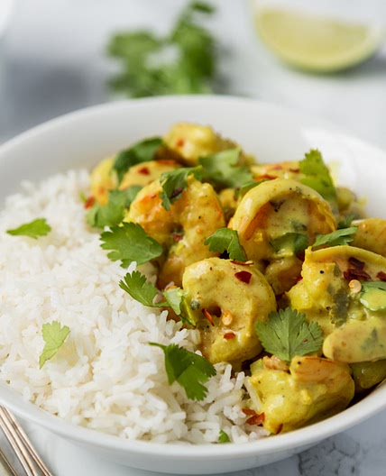 Mick Jagger's Shrimp Curry