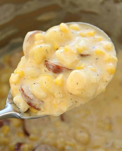 Instant Pot Cheesy Potatoes and Sausage