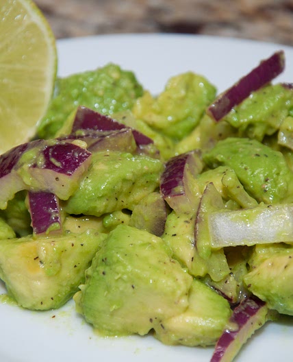 Haitian Avocado Salad (Salad Zaboka)