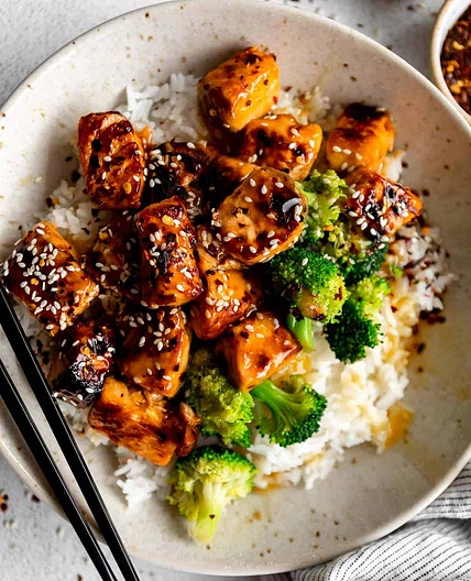 Pan Fried Orange Salmon