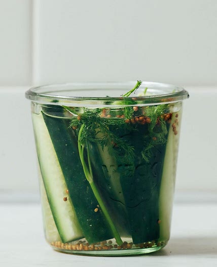 Quick Refrigerator Pickles