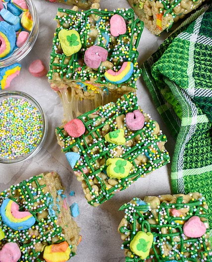 Lucky Charms Cereal Treats