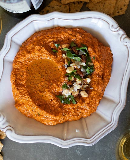 Roasted Red Pepper Romesco Dip Recipe