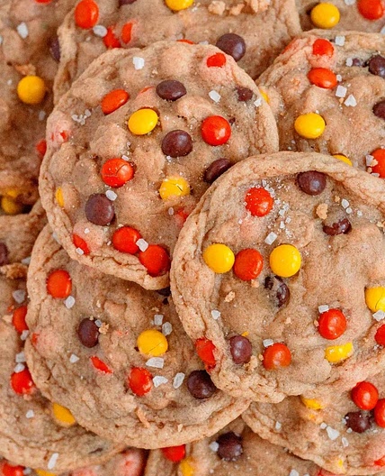 Gluten-Free Reese's Pieces Cookies