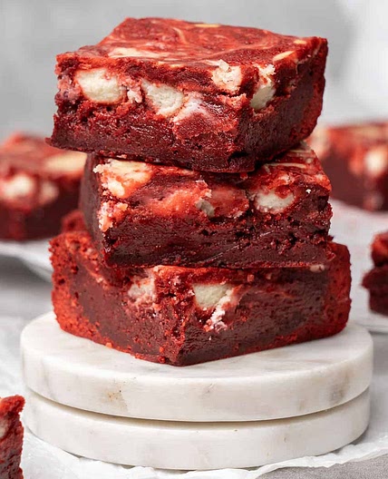 Red Velvet Brownies (VIDEO)