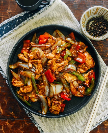 Black Pepper Chicken