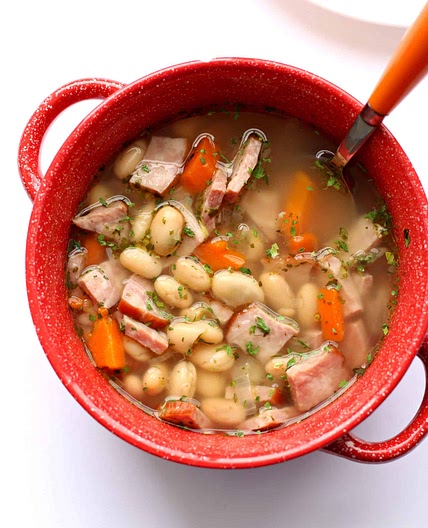 Instant Pot Ham and Bean Soup