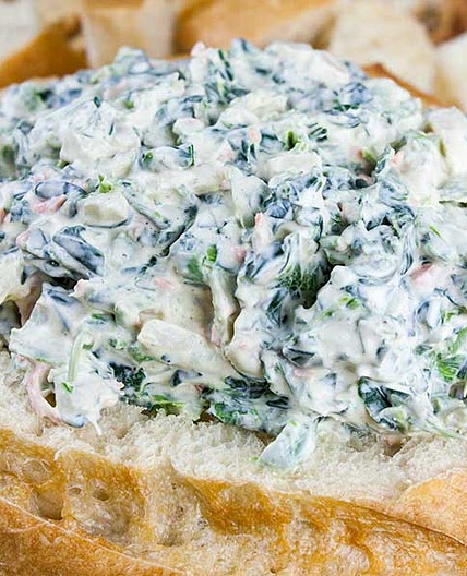 Easy Spinach Dip Recipe (without soup mix)