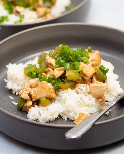 Chicken and Bell Pepper Stir-Fry