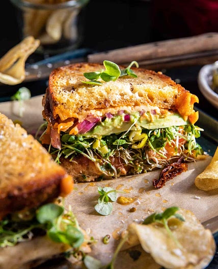 Havarti Avocado Sandwich with Spicy Mayo