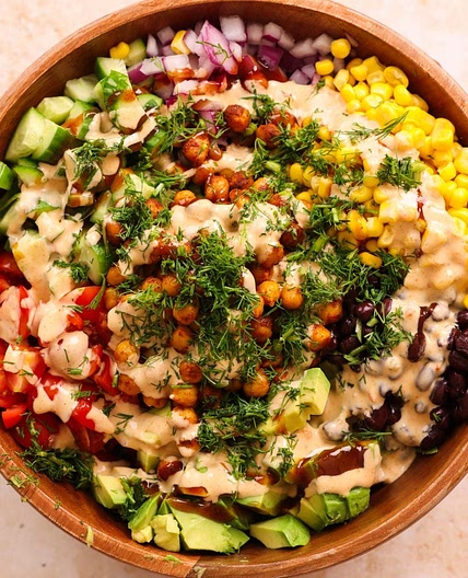SOUTHWEST BBQ SUMMER SALAD RECIPE