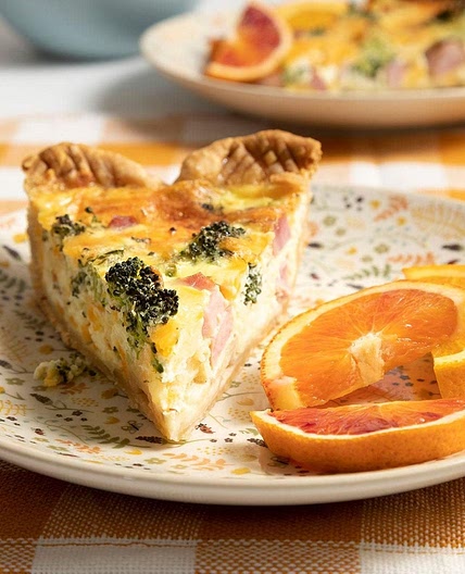 Ham and Broccoli Quiche
