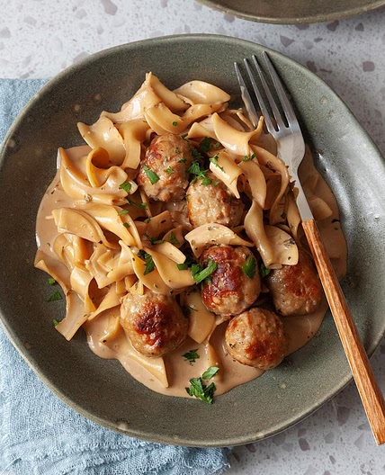 Meatball Stroganoff