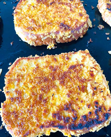 Blackstone Frosted Flake French Toast