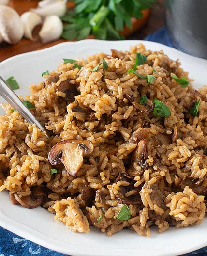 Mushroom Rice Recipe