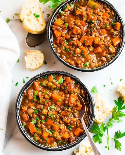 Crockpot Lentil Soup