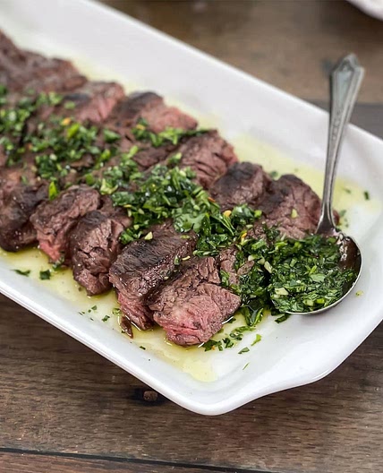Chimichurri Skirt Steak Recipe
