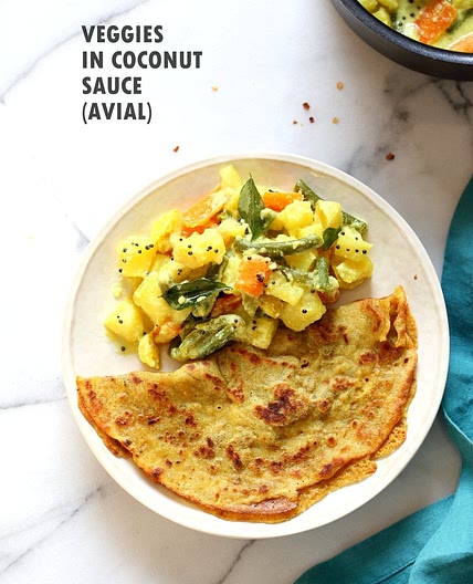 Avial - South Indian Veggie Coconut Curry