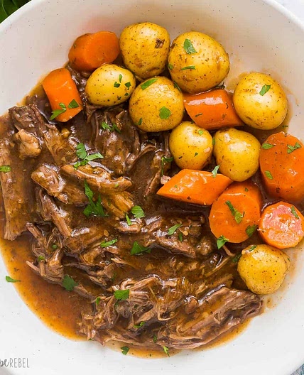 Instant Pot Pot Roast (with the BEST gravy!)