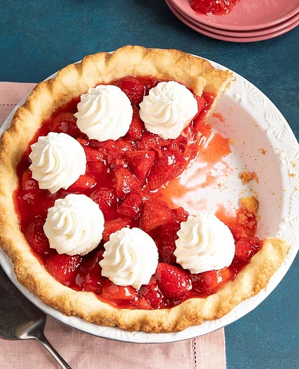 Strawberry Glaze Pie