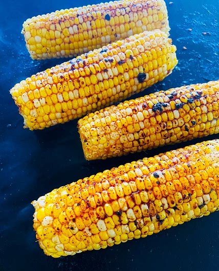 Blackstone Griddle BBQ Corn