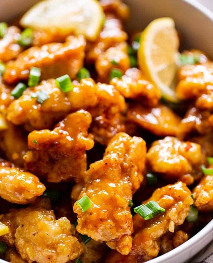 Chinese Lemon Chicken {Paleo, Whole30 Option}