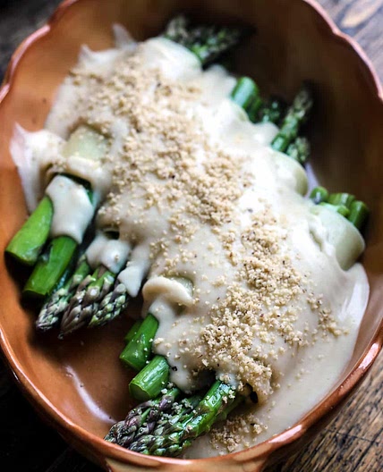 Vegan Cannelloni with Asparagus and Béchamel
