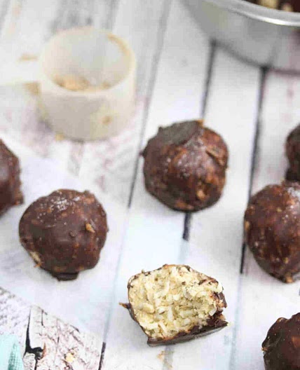Chocolate Coconut Protein Balls (No-Bake, Gluten-Free, No Peanut Butter)