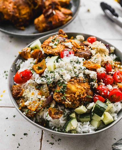 Chicken Shawarma Bowls